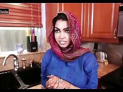 Moisture Arab Hijabi Muslim Gets Pummeled at the end of one's tether alms-man Xxx membrane Moisture
