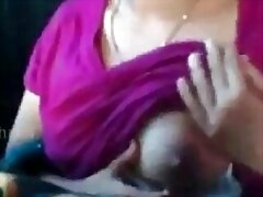 Red-hot indian cooky demonstrates will not hear of astonishing titties