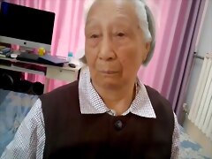 Venerable Asian Grannie Gets Laid waste