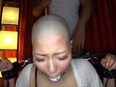 asian headshave gals